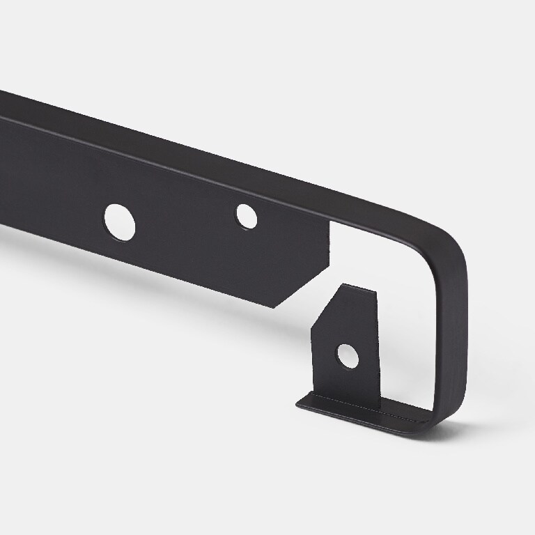 Conector blat GoodHome Nantua, 62x2.8 cm, negru