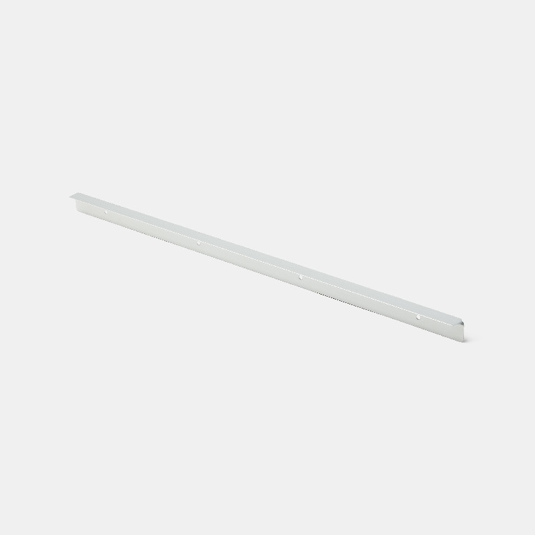 Profil imbinare blat GoodHome Nantua, 62x2.8 cm, alb