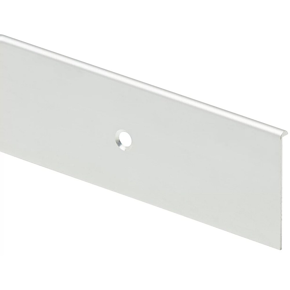 Terminatie blat GOODHOME Nantua, 62 x 3.8 cm, aliaj de aluminiu, gri