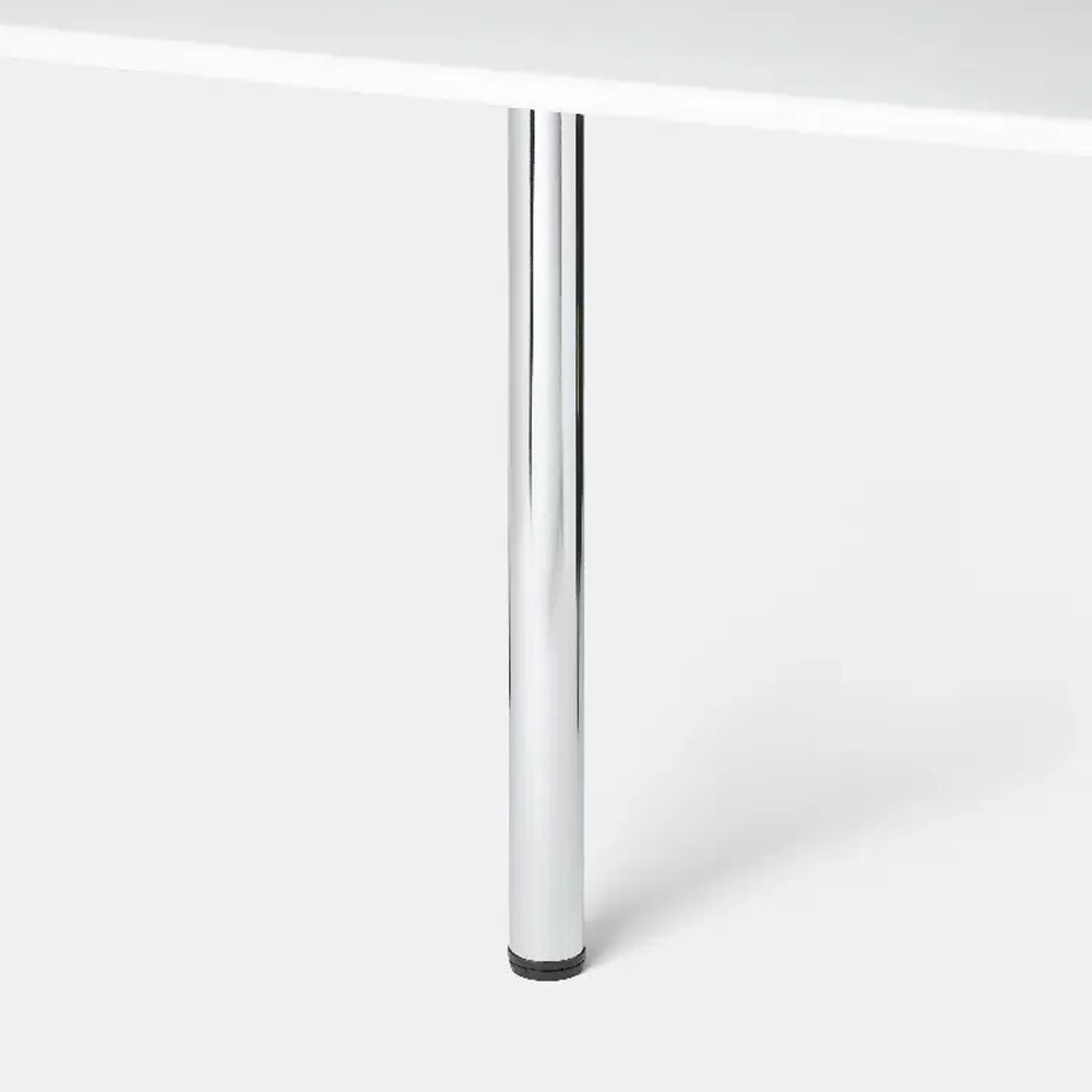 Picior masa GOODHOME Nantua, 87 x 6 cm, otel, crom