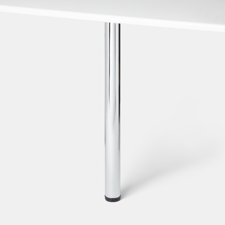 Picior masa GOODHOME Nantua, 87 x 6 cm, otel, crom