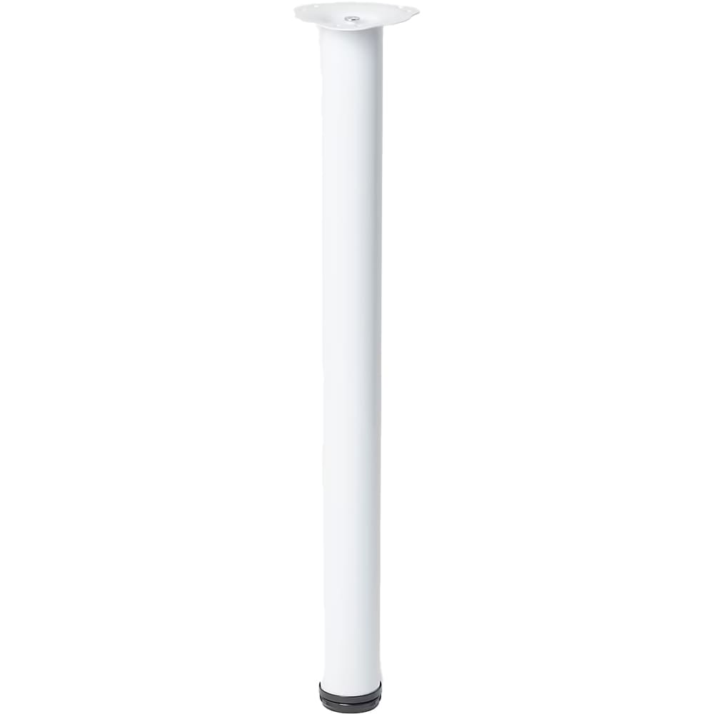 Picior masa GOODHOME Nantua, 87 x 6 cm, otel, alb