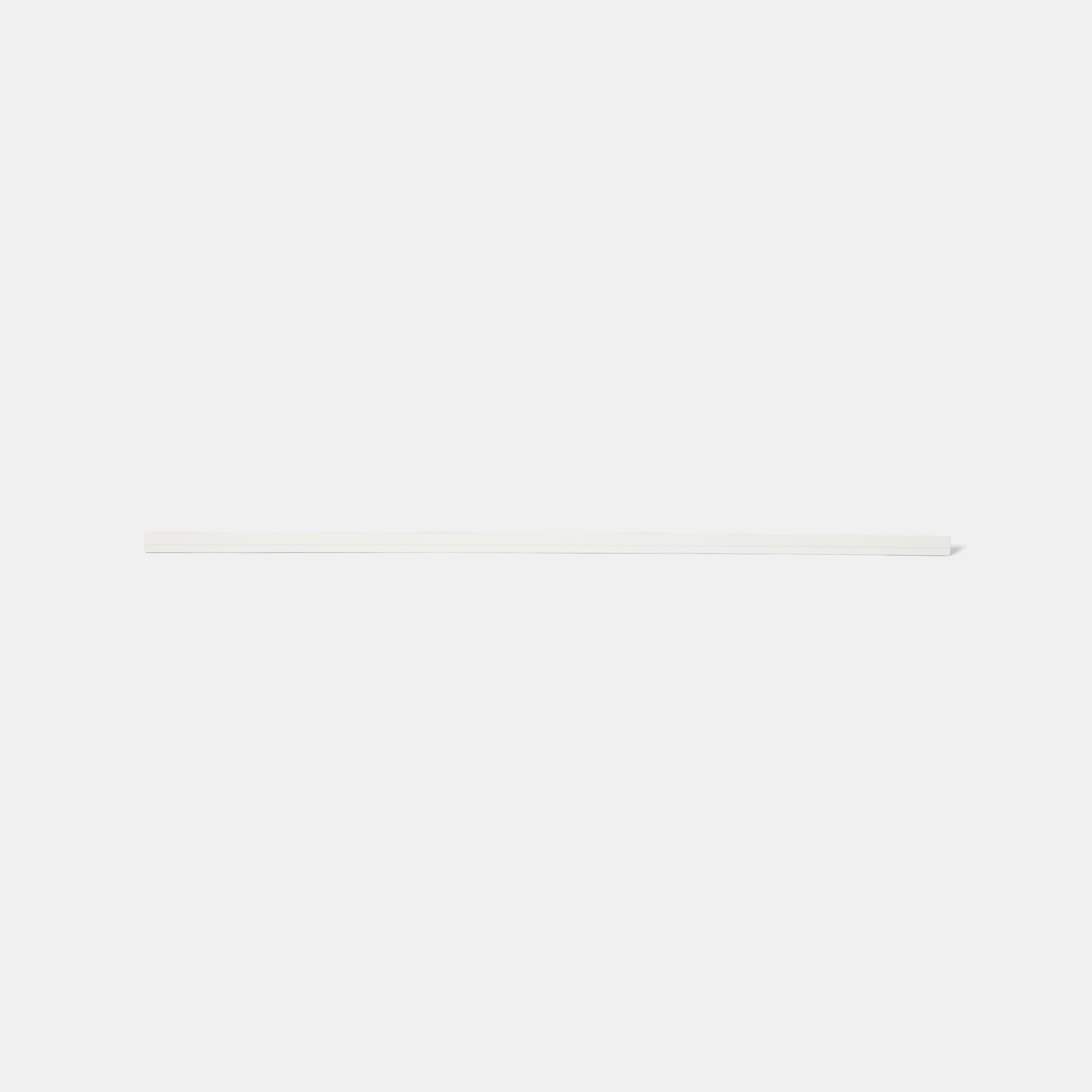 Cornisa GOODHOME Alpinia, MDF, 3.5 x 240 cm, alb
