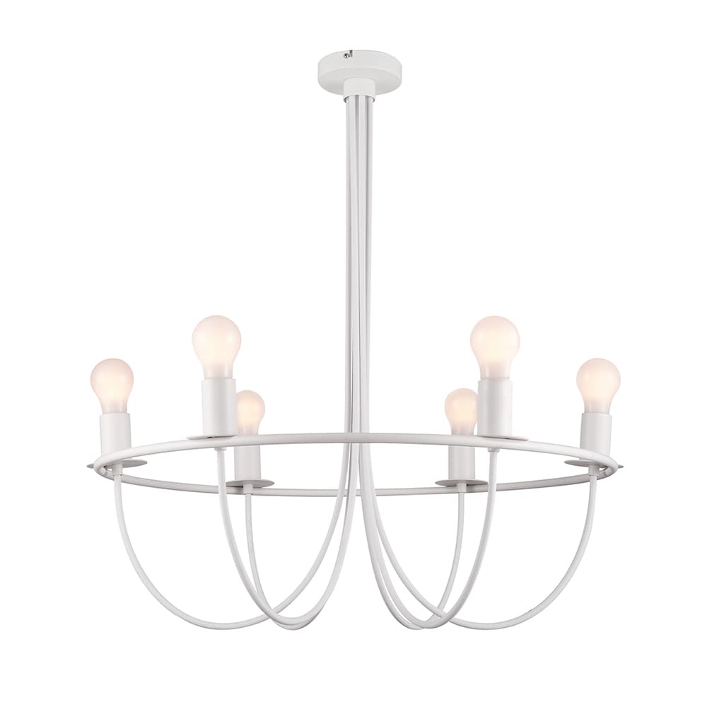 Pendul GOODHOME Biham, E27, 42W, alb