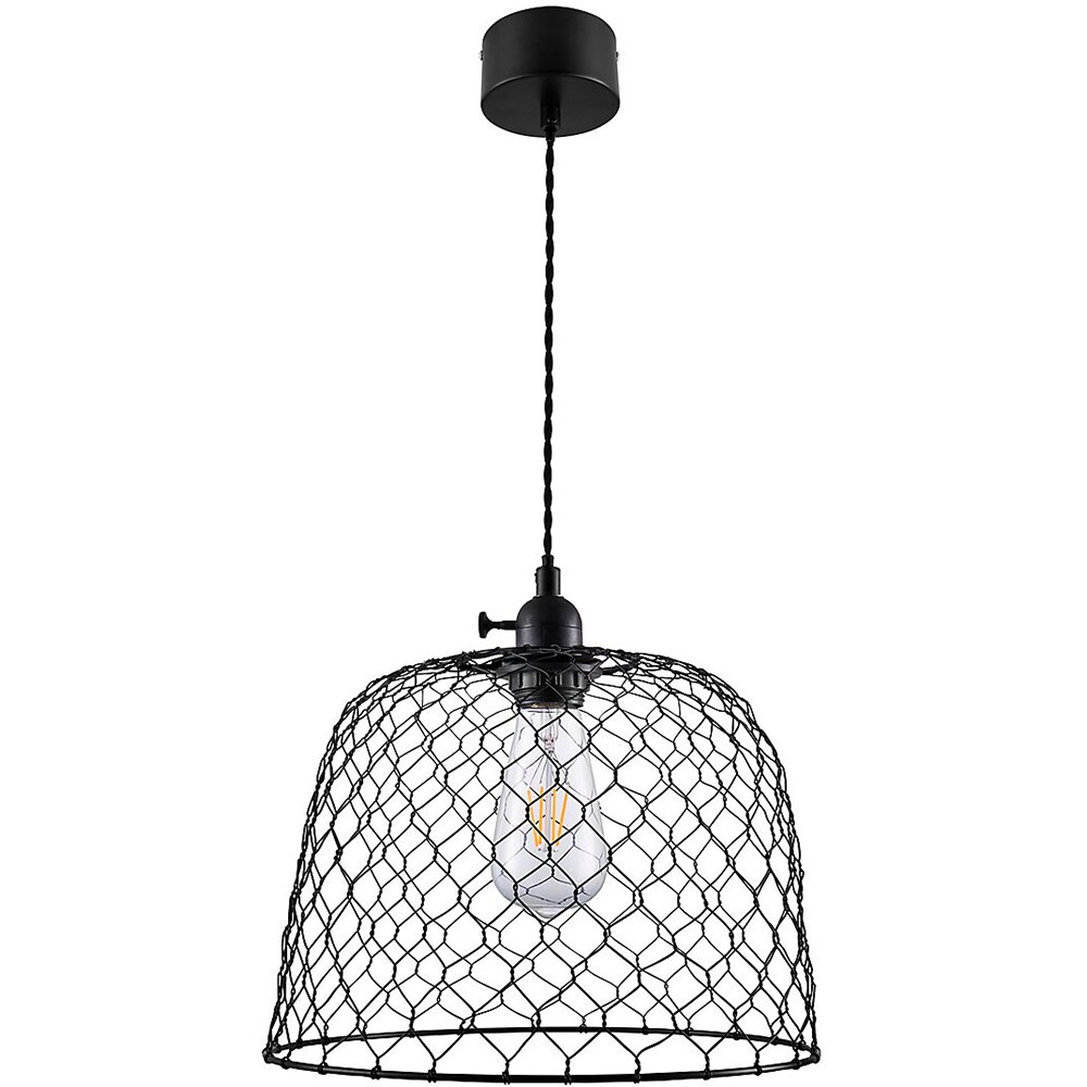 Pendul GOODHOME Muanza, E27, 42W, negru