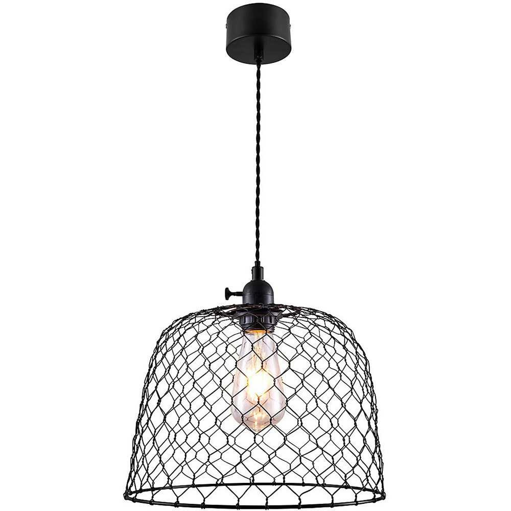 Pendul GOODHOME Muanza, E27, 42W, negru