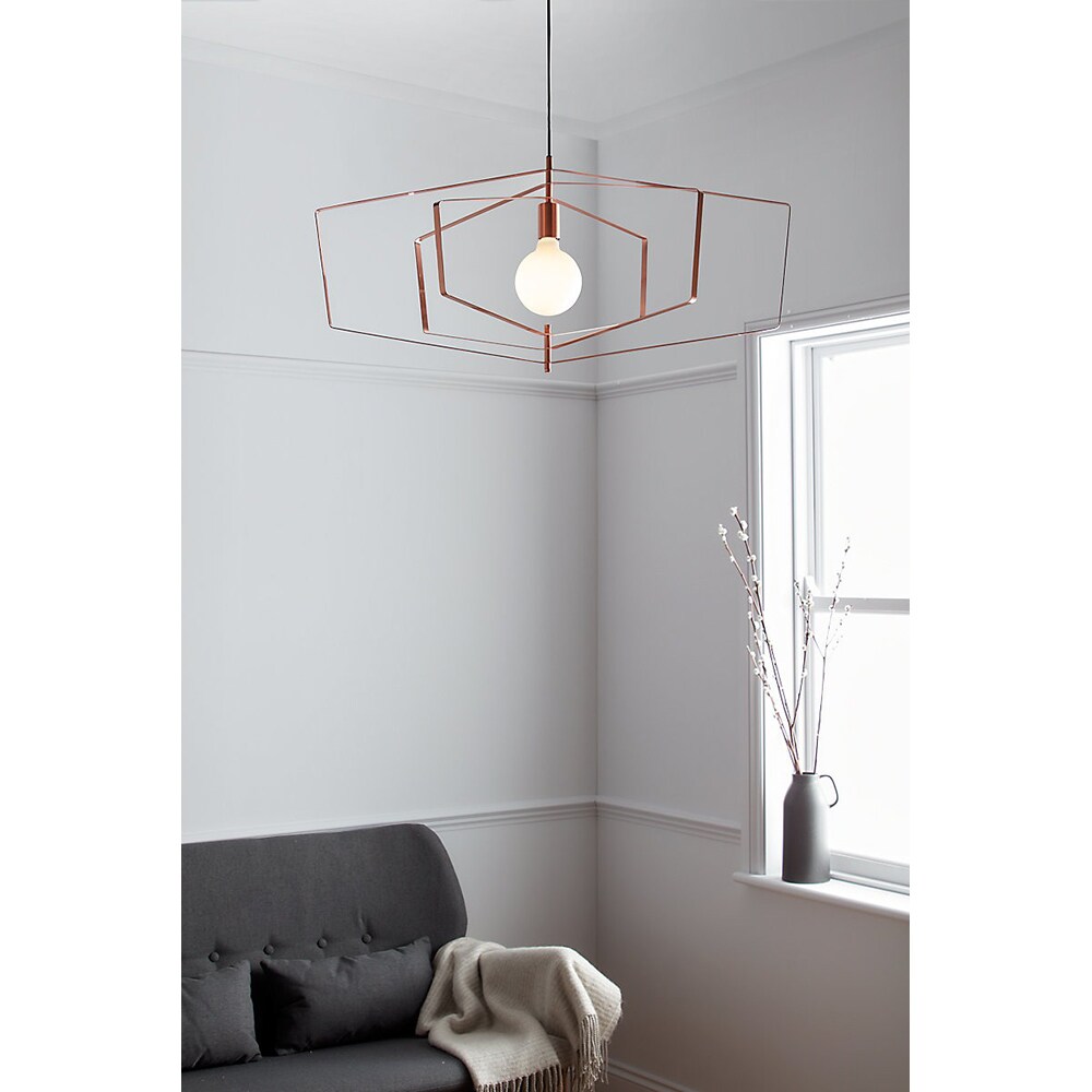 Pendul GOODHOME Nedoki, E27, 42W, cupru