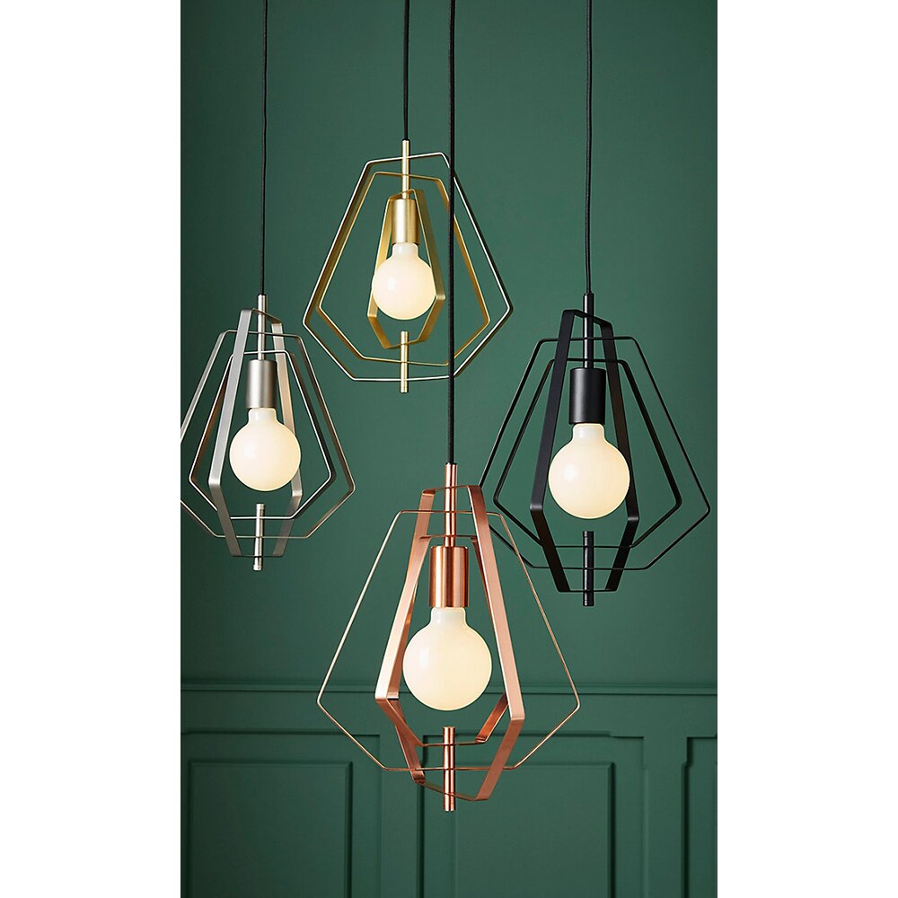 Pendul GOODHOME Nedoki, E27, 42W, argintiu