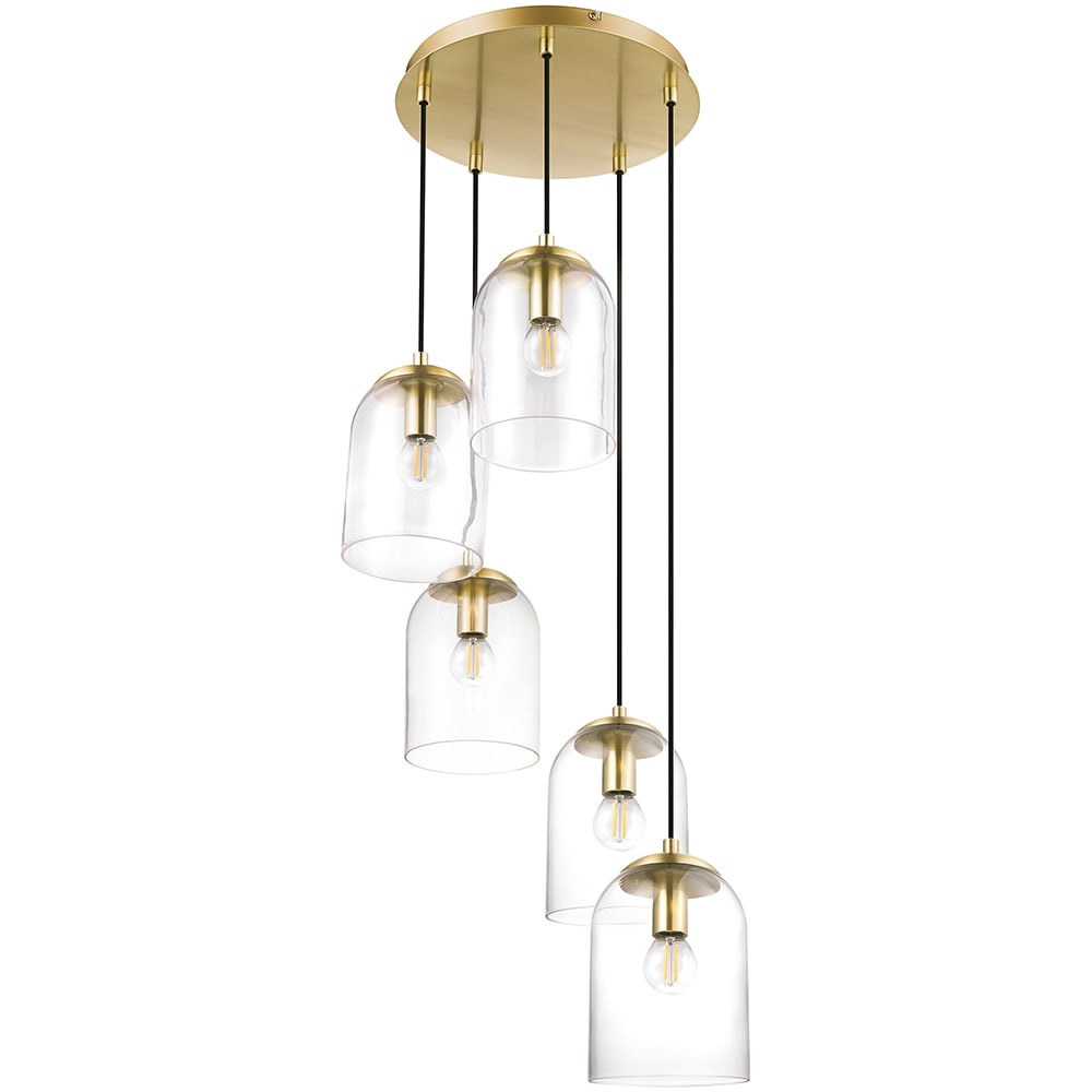 Pendul GOODHOME Thestias, E14, 28W, auriu