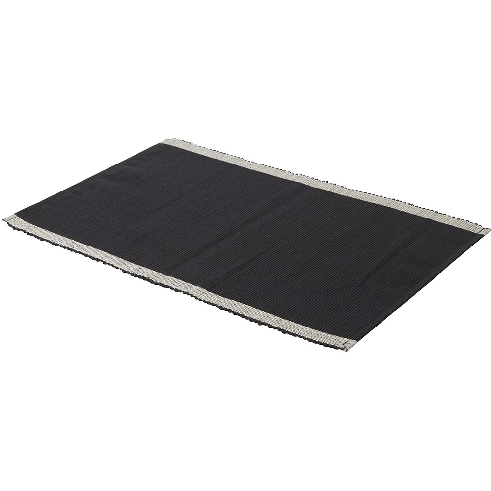 Suport farfurie BLOOMA, 30 x 50 cm, 2 bucati, negru-alb