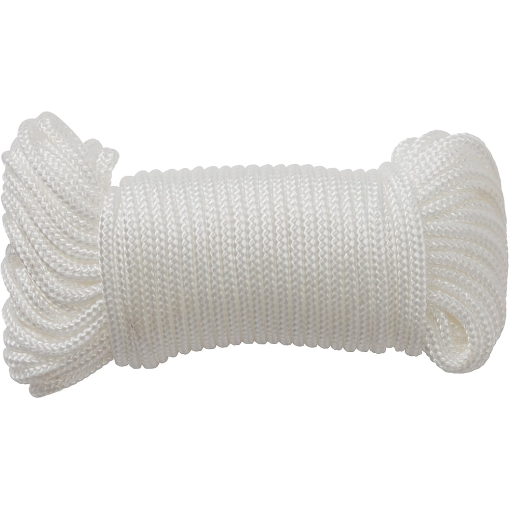 Snur perdea Milet, polipropilena, 15 m, alb