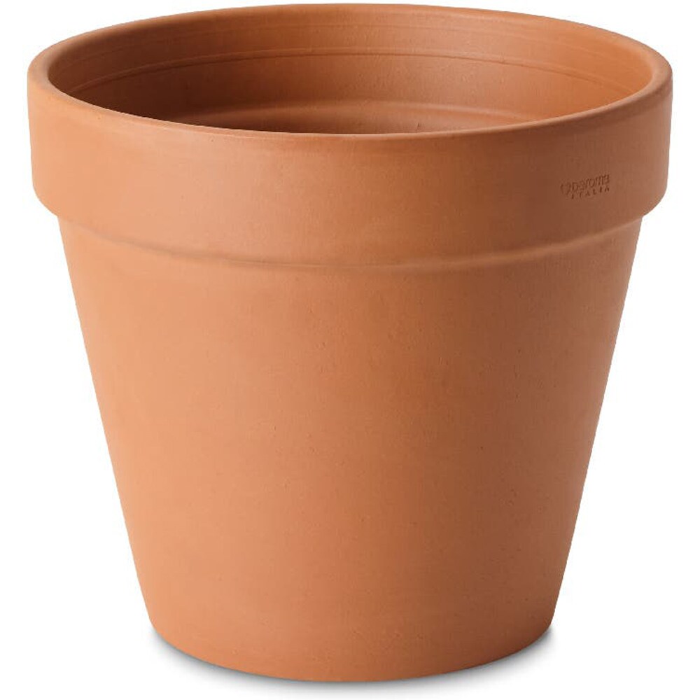 Ghiveci flori VERVE Laleh, teracota, D 35.7 cm, maro