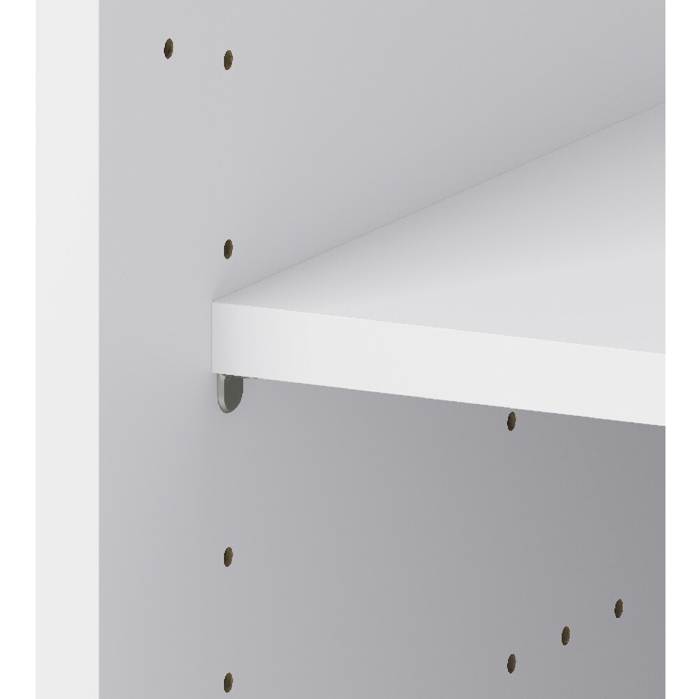 Corp inferior bucatarie GOODHOME Caraway, HDF, 30 x 57 x 87 cm, alb