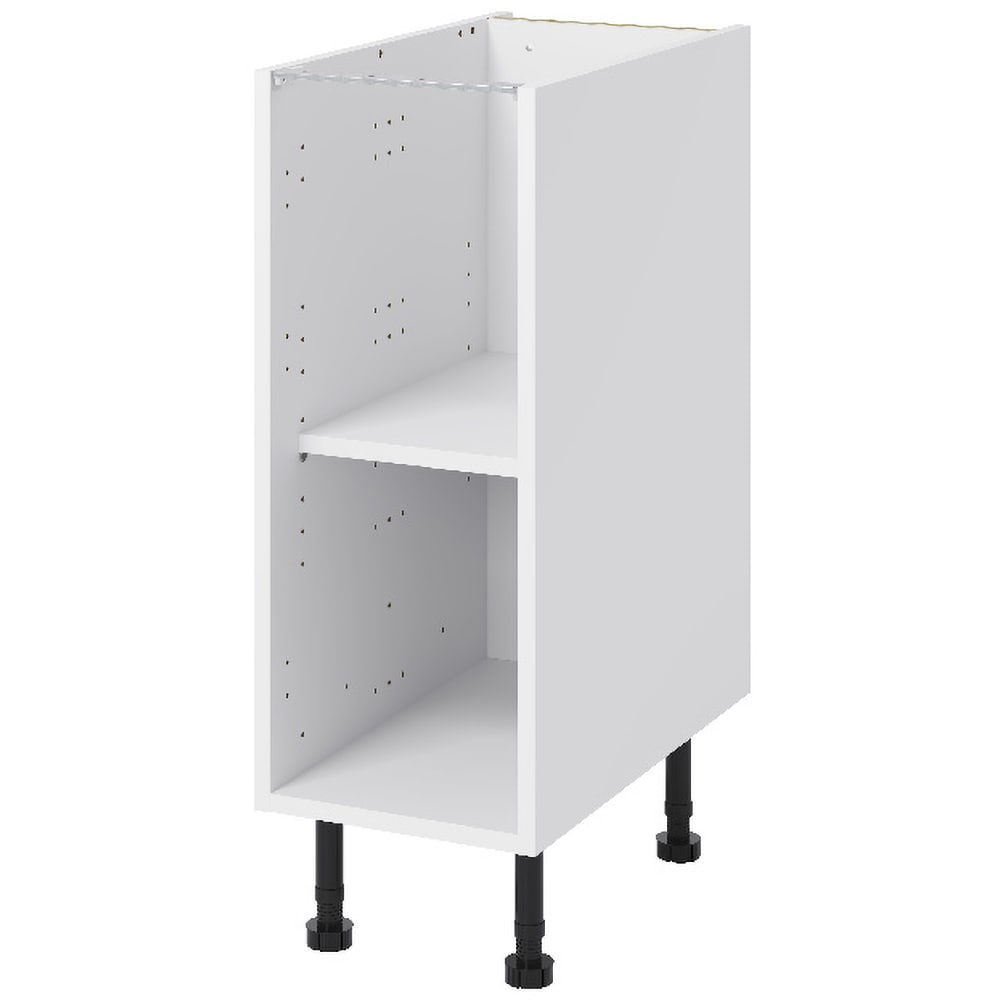 Corp inferior bucatarie GOODHOME Caraway, HDF, 30 x 57 x 87 cm, alb