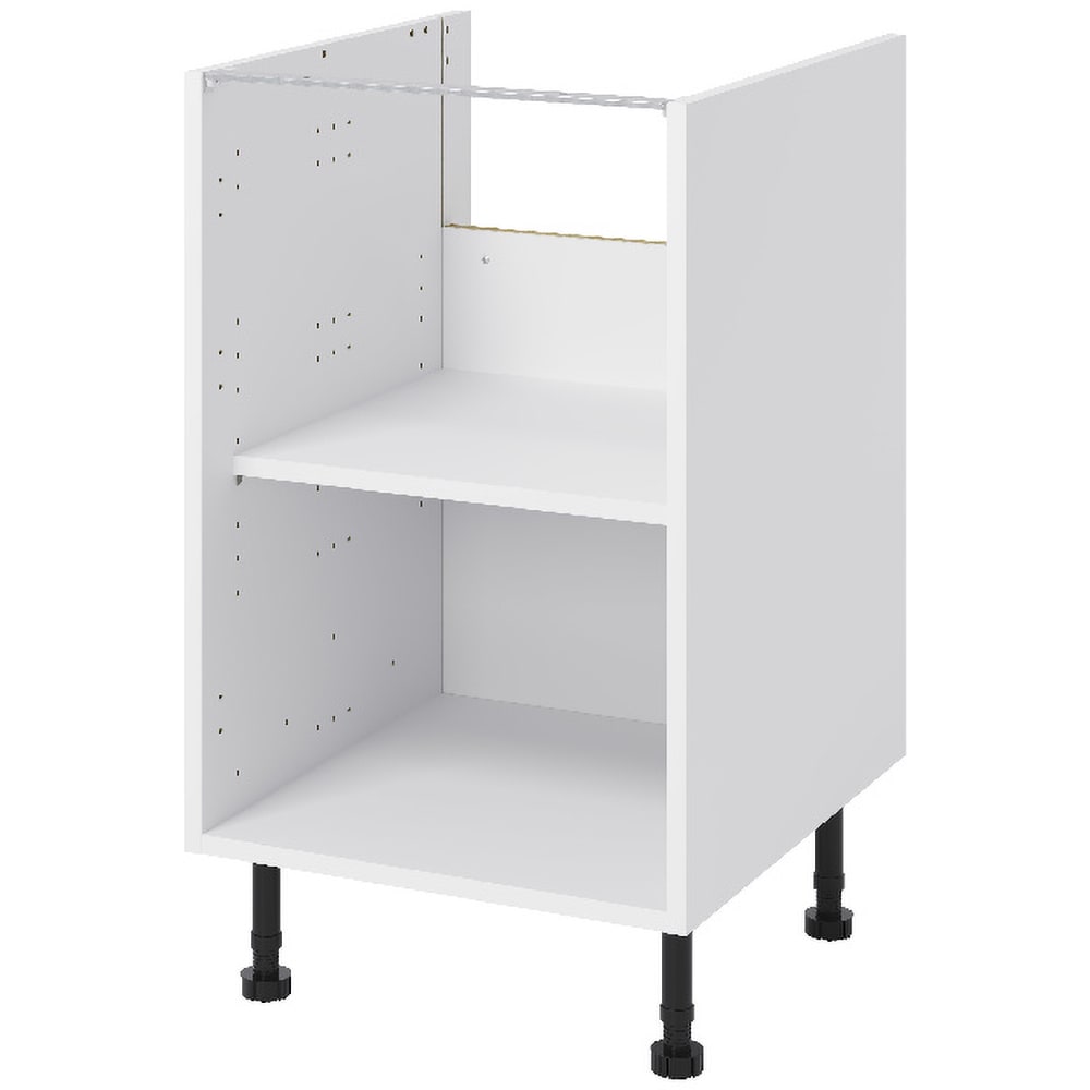 Corp inferior bucatarie GOODHOME Caraway, HDF, 50 x 57 x 87 cm, alb