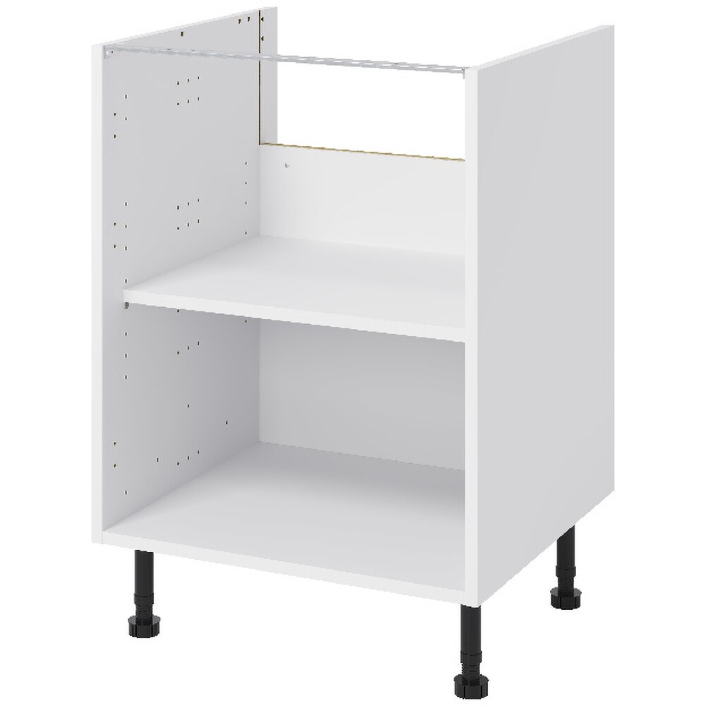Corp inferior bucatarie GOODHOME Caraway, PAL, 60 x 57 x 72 cm, alb