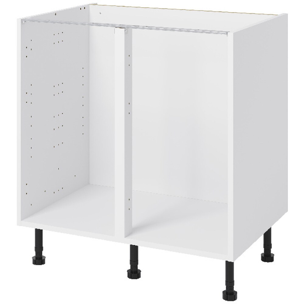 Corp inferior bucatarie GOODHOME Caraway, PAL, 80 x 57 x 72 cm, alb