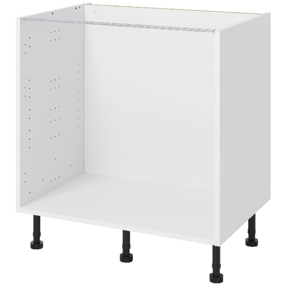 Corp inferior bucatarie GOODHOME Caraway, PAL, 80 x 57 x 72 cm, alb