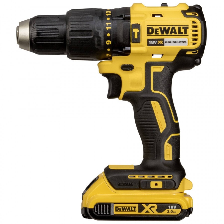 Masina de gaurit si insurubat cu percutie DeWalt DCD778D2T, 18V, 2 x 2 Ah, 1750RPM