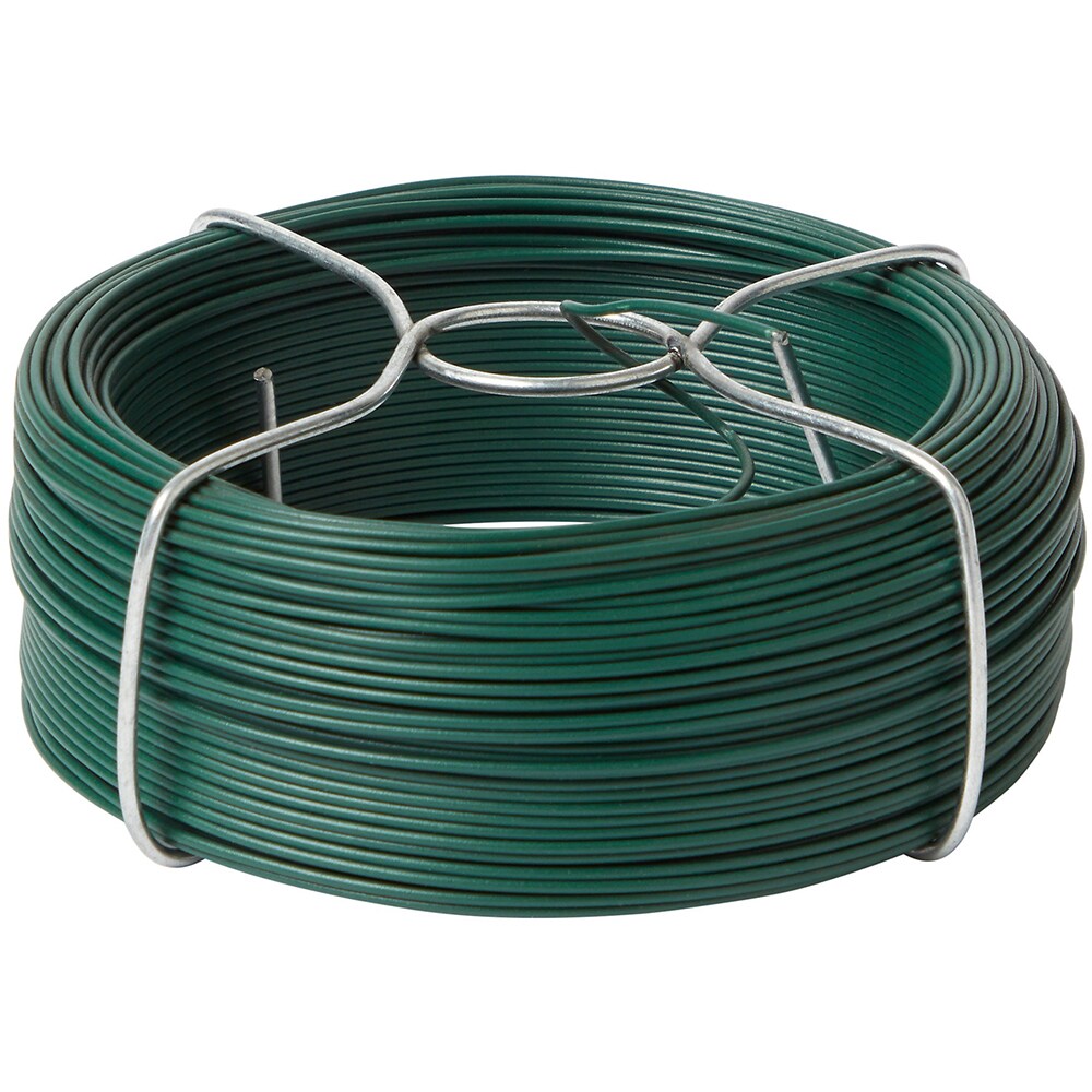 Cablu de legatura cu suport BLOOMA, 1.5 mm x 50 m, otel, verde