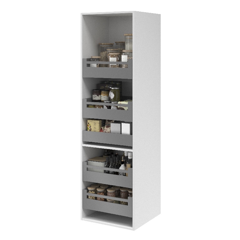 Sertar GoodHome Soto, 60 cm, antracit