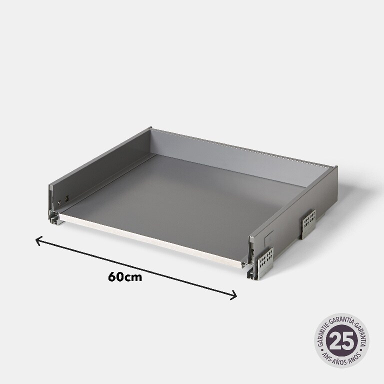 Sertar GoodHome Soto, 60 cm, antracit