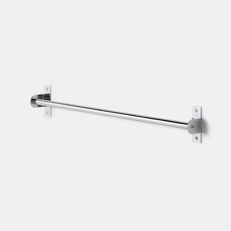 Suport perete bucatarie GOODHOME Datil, 60cm, otel, argintiu