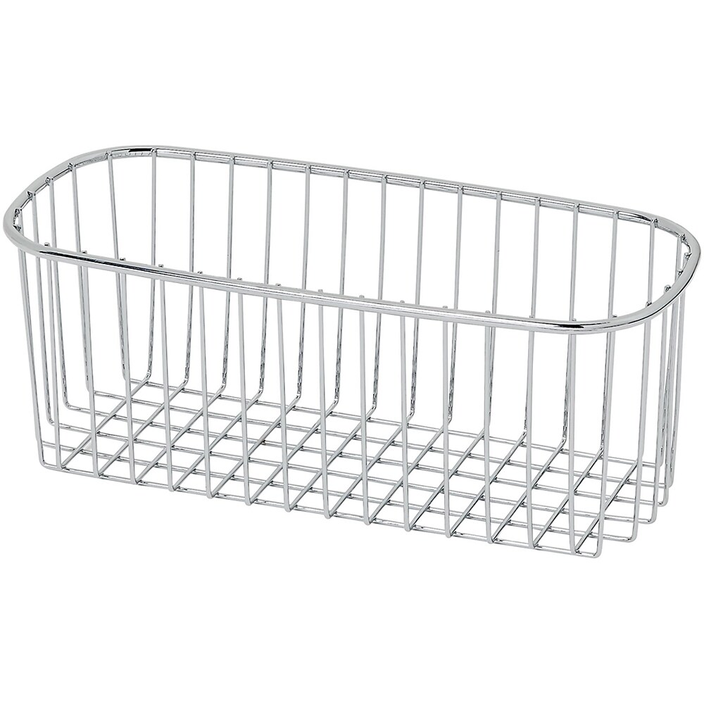 Cos metalic chiuveta GOODHOME Datil, otel, 27 x 11.9 x 10 cm, argintiu