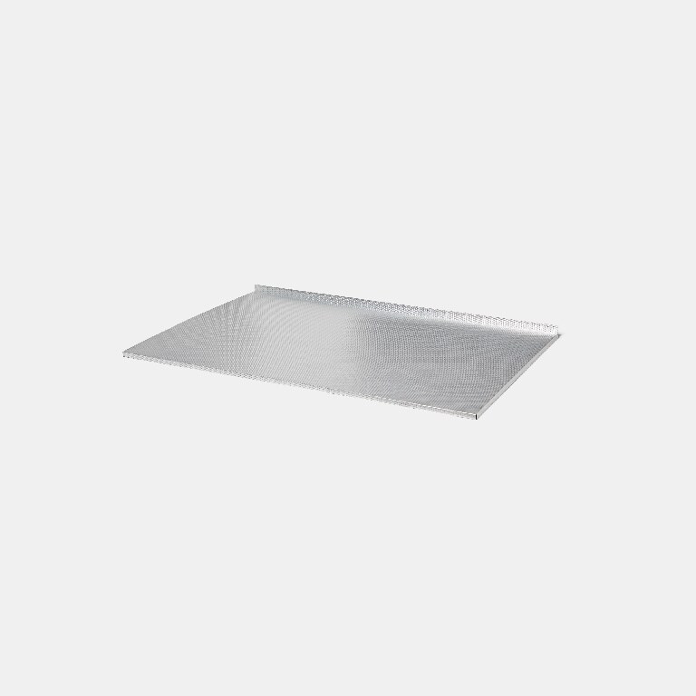 Protectie rafturi SITE 100656040, aluminiu, 80cm, argintiu