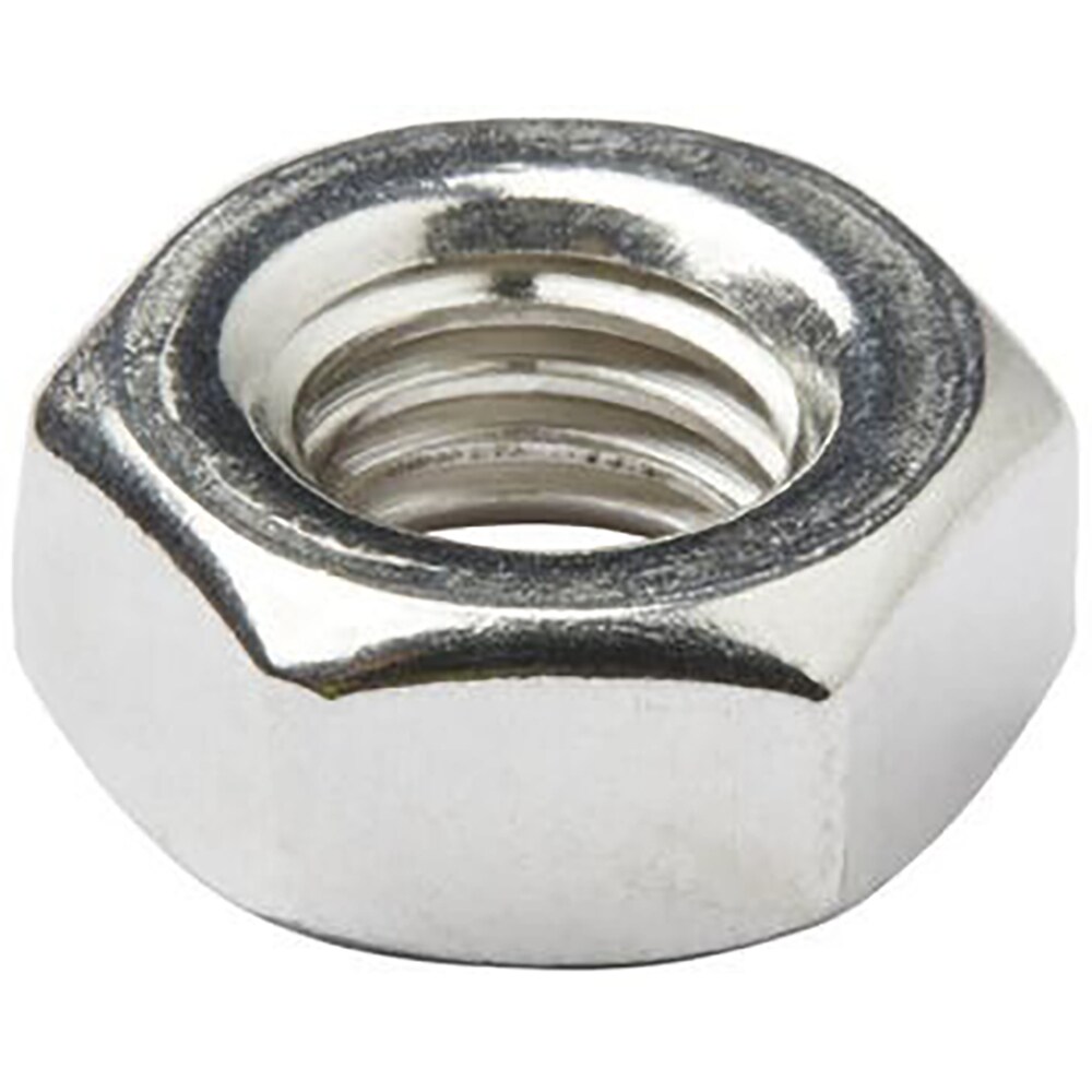 Piulita hexagonala M10 DIALL, otel inoxidabil A2, argintiu, 10 buc