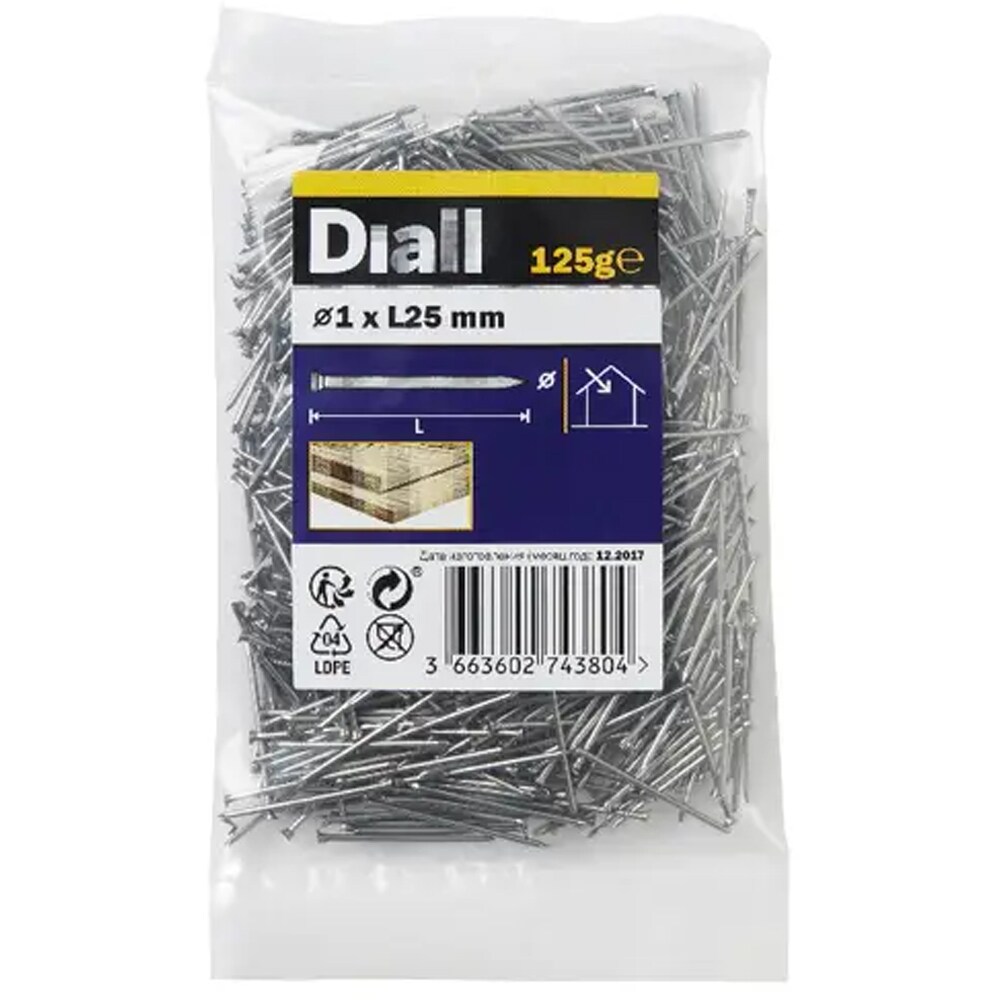 Cuie tinta DIALL 100657646, 1 x 25 mm, 0.125 kg