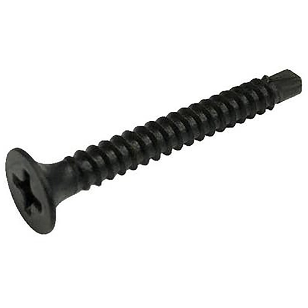Surub gips-carton autoforant DIALL, 4.2 x 80 mm, otel carbon, negru, 200 buc