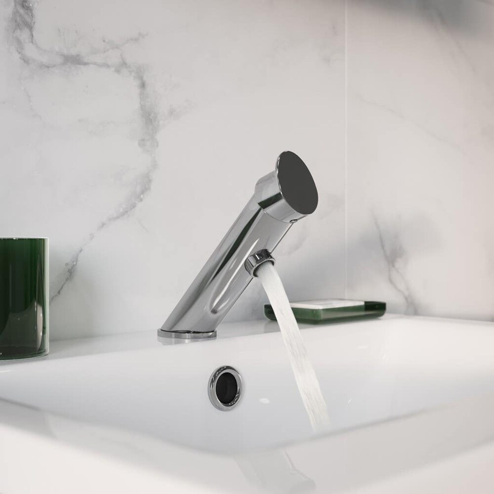 Baterie lavoar GOODHOME Nya, metal, argintiu