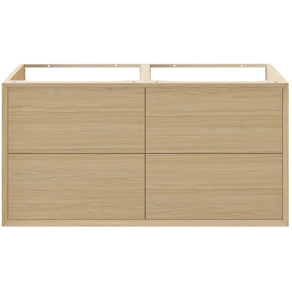 Masca lavoar GoodHome Avela, suspendata, 120 x 45 x 60 cm, stejar