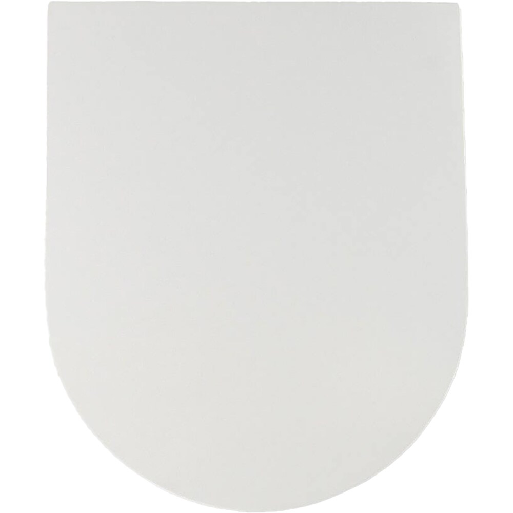Capac WC GOODHOME Cavally, inchidere lenta, duroplast, alb