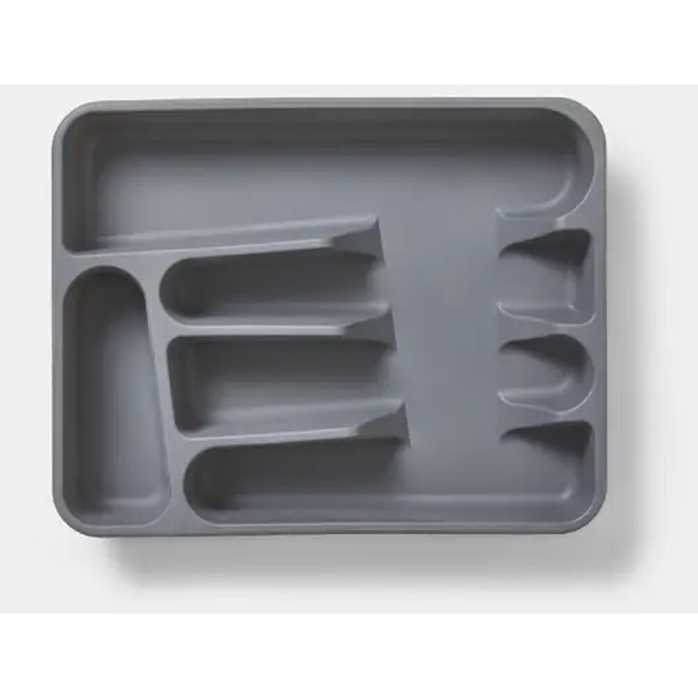 Tava tacamuri GOODHOME, 33 x 26cm, plastic, gri