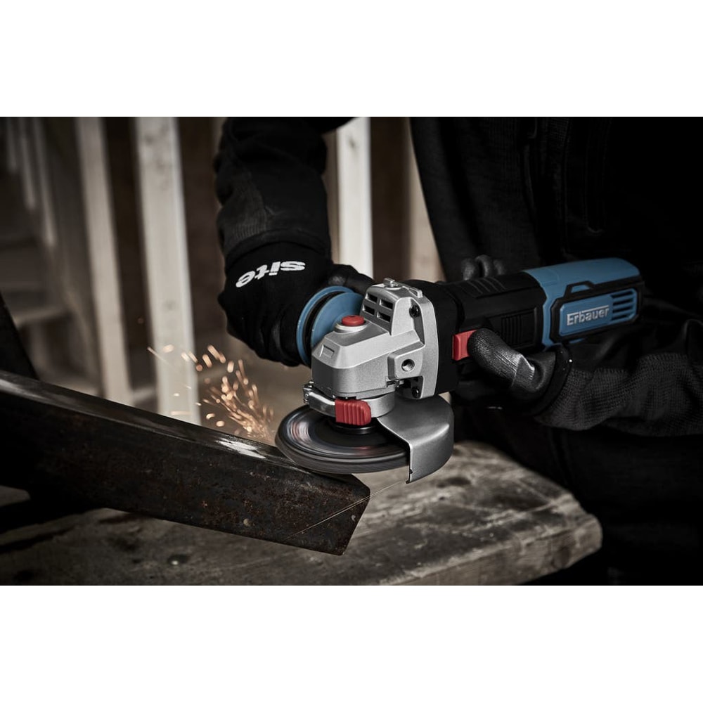 Polizor unghiular Erbauer EAG900-125, 900W, 125mm, 12000rpm