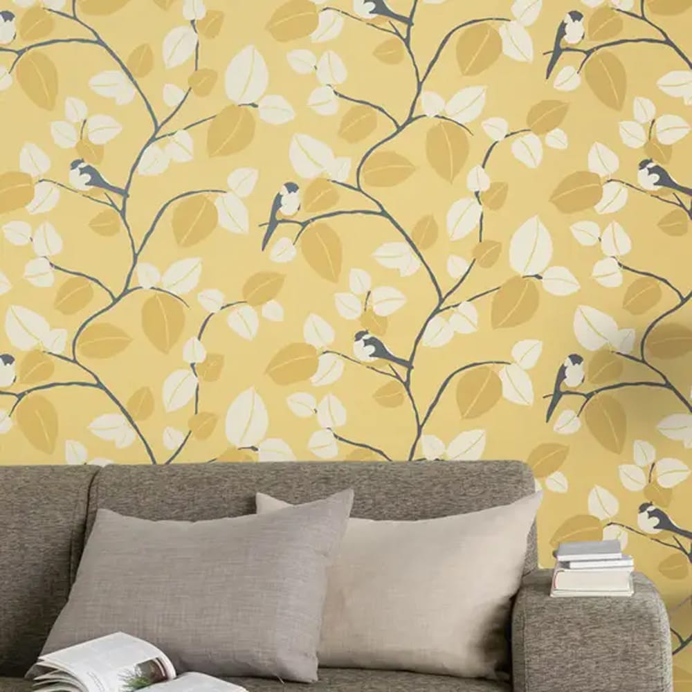 Tapet GOODHOME Mahot 100668127, alb-gri