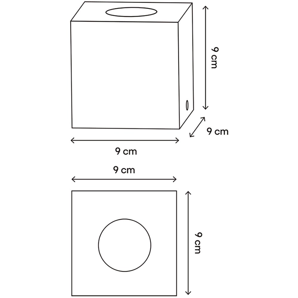 Veioza GOODHOME Qausuit, E27, IP20, maro