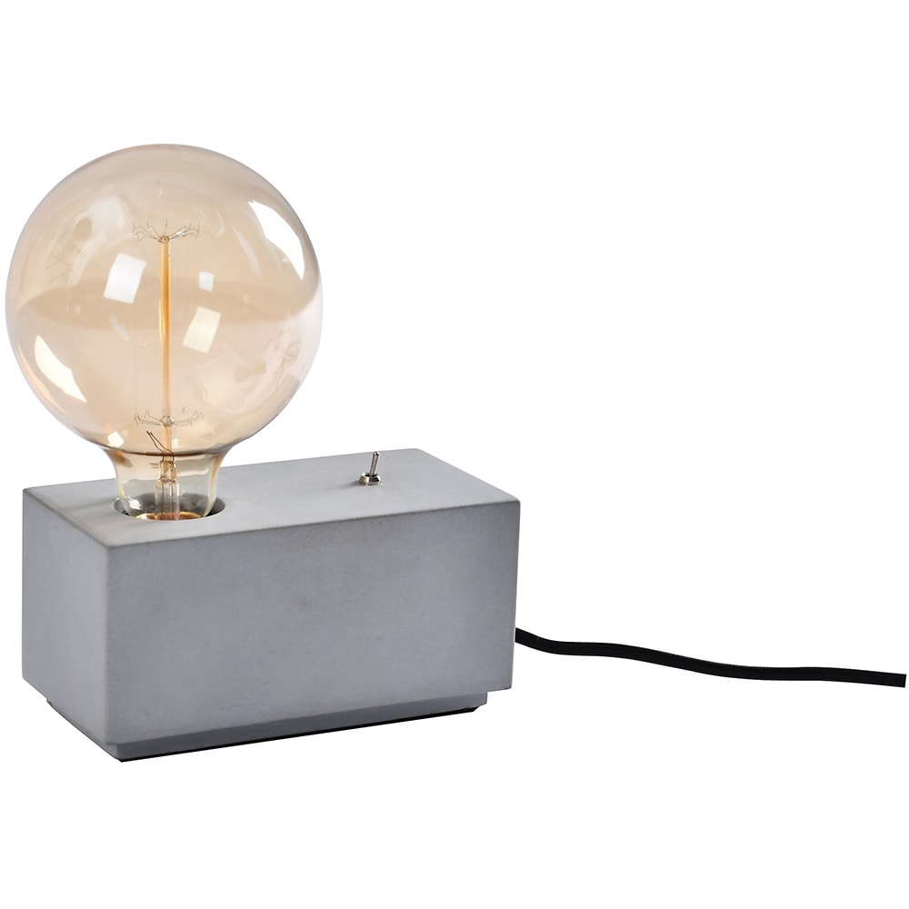 Veioza camera de zi Qausuit GOODHOME, E27, 40W, IP20, gri