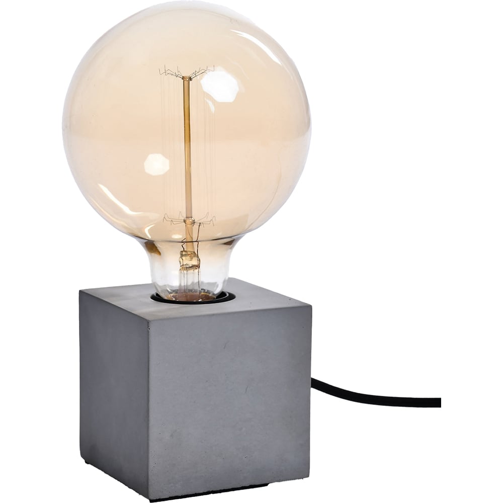 Veioza Qausuit GOODHOME, E27, 40W, IP20, gri