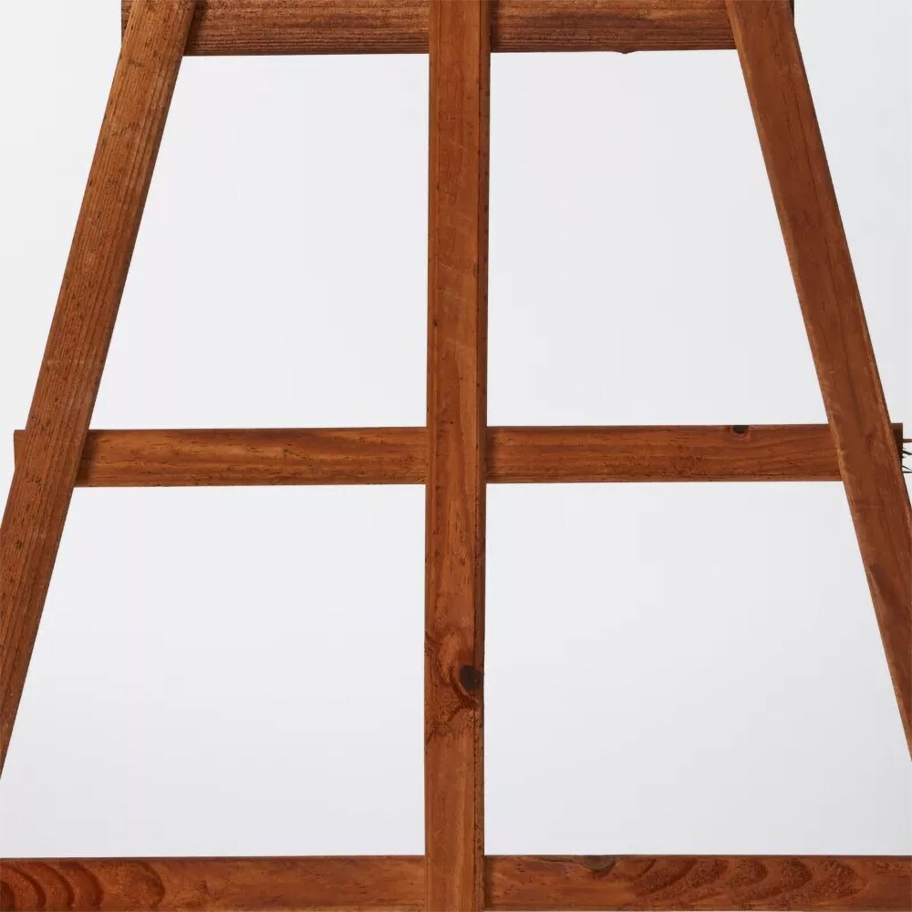 Suport plante, lemn, 120 x 68 cm, maro