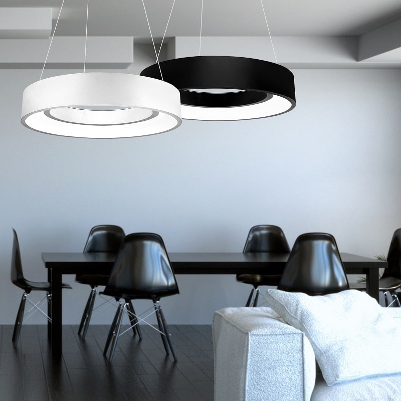 Lustra tip pendul, Negru, 20 W, 1 x  Polux Bodo