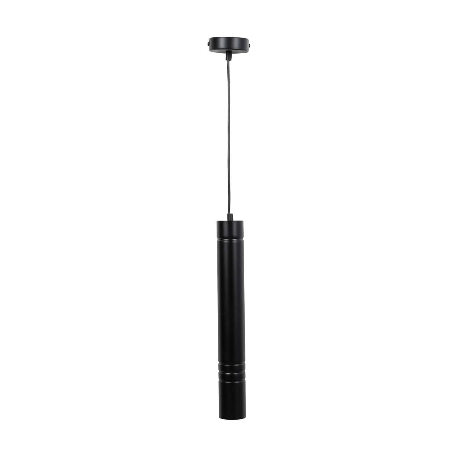 Lustra tip pendul, Negru, 8 W, 1 x GU10  Luminex Luminex