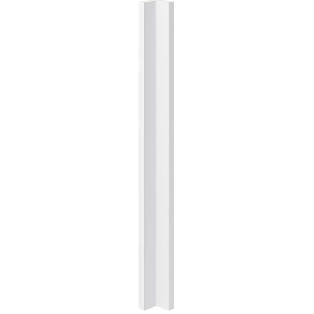 Profil colt GOODHOME Balsamita, MDF, 71.5 x 5.9 x 0.5 cm, alb