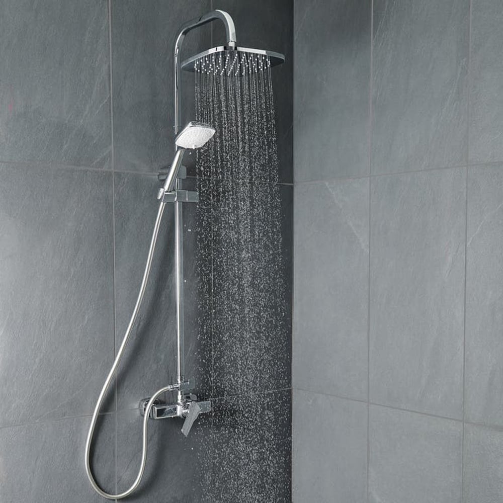 Sistem dus GOODHOME Teesta, 3 functii, argintiu