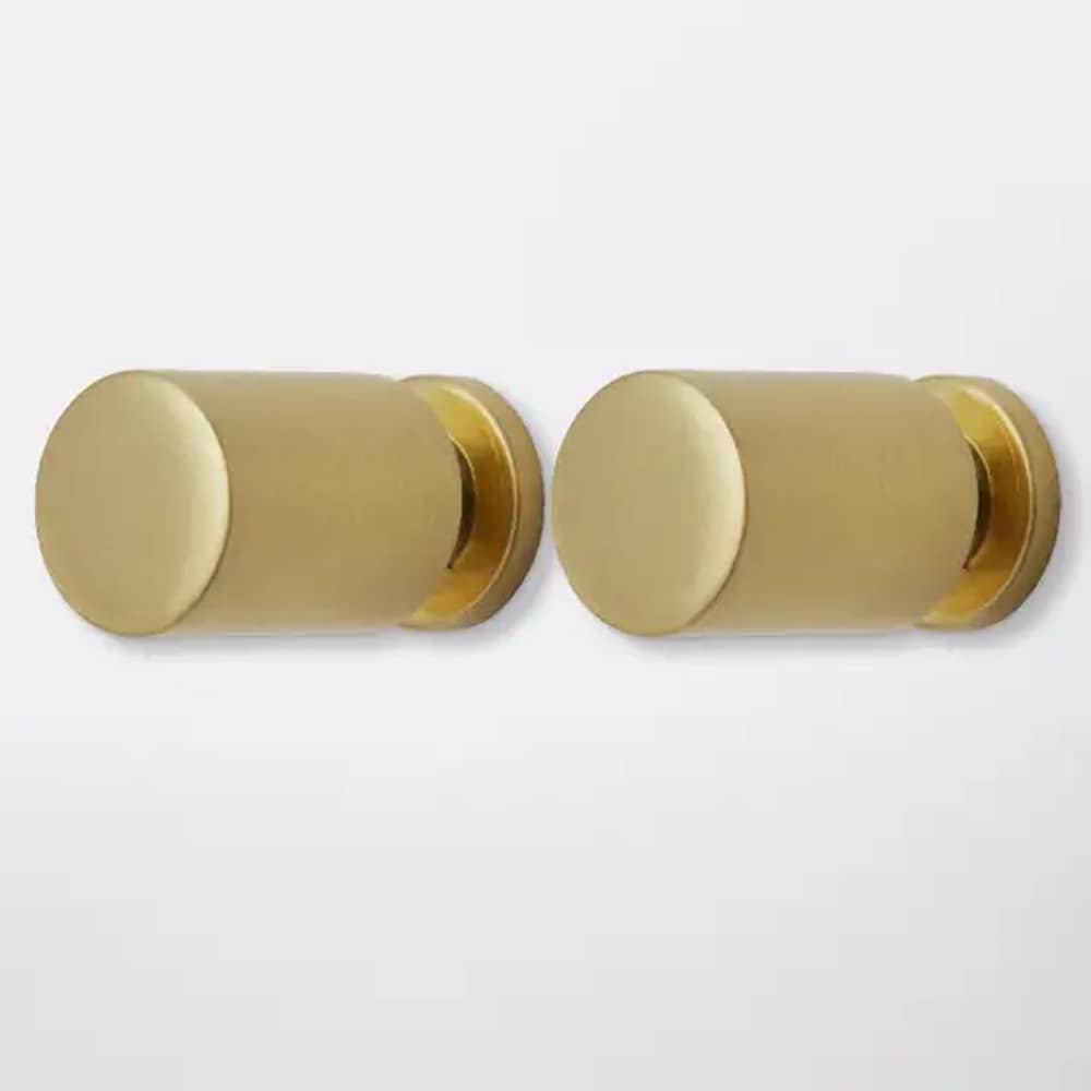 Set manere GOODHOME, aliaj zinc, 2.2 cm, alama, 2 bucati