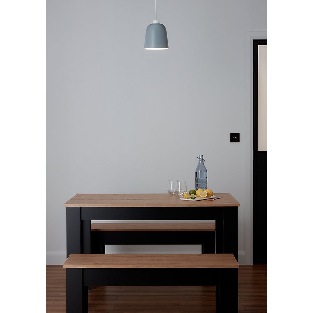 Pendul GOODHOME Calume, E27, 40W, 18cm, gri