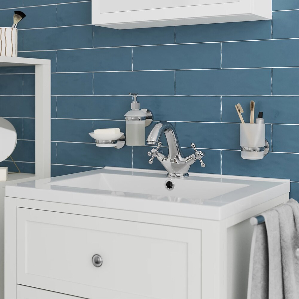 Savoniera GOODHOME Ormara, argintiu