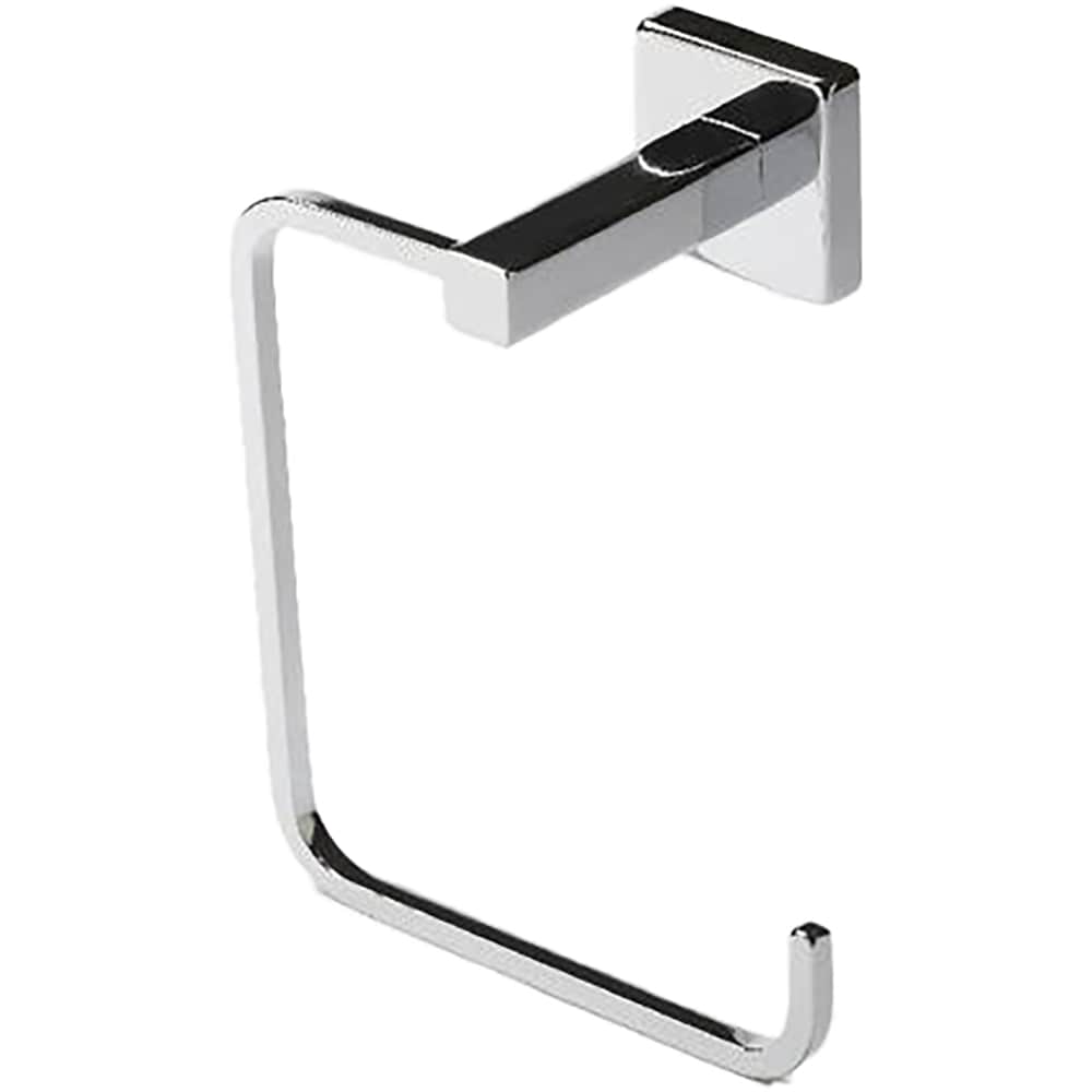 Suport rola hartie igienica Alessano GOODHOME, 14.7 x 8.9 x 19.1 cm, otel, argintiu